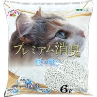 プレミアム消臭 紙の猫砂 6L