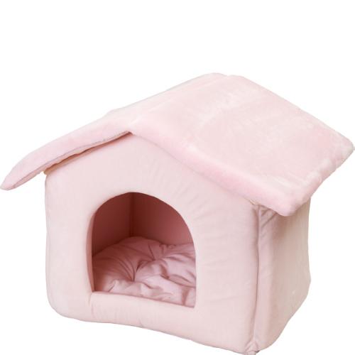 ハウスベッド 横型 ピンク