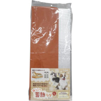 ほっこり蓄熱ラグ オレンジ L