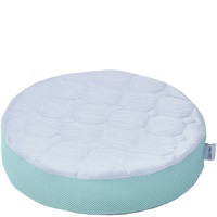 ムレにくくて涼しい ひんやりまるマット シャイニーグリーン