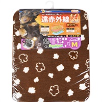 遠赤外線 炭パワー 超暖もこほわマット PonPon！ M