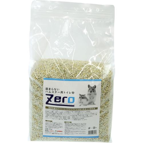 Zero 固まらないハムスター用トイレ砂  1コ/2コセット