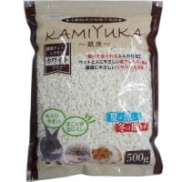 クリーンモフ 小動物用の紙製の床材 KAMIYUKA ～紙床～ ホワイトタイプ 500g