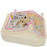 しっかり固定の深広トイレ アイボリー