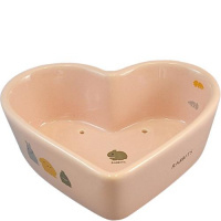うさぎのハート型 コーナー食器 340ml