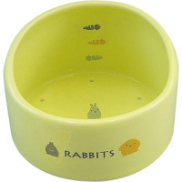 うさぎのフード付食器 600ml