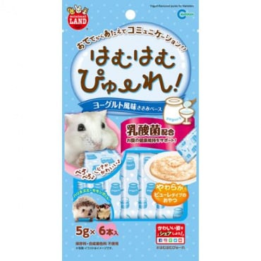 はむはむぴゅーれ ヨーグルト風味ささみベース 5g×6本