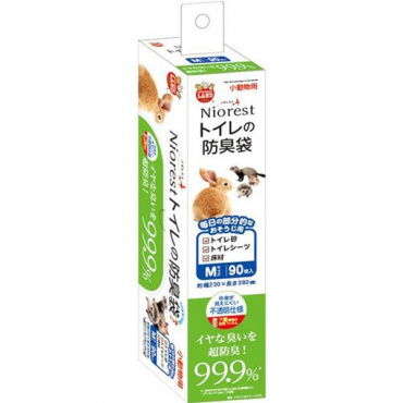 ニオレスト トイレの防臭袋 小動物用 Mサイズ 90枚入