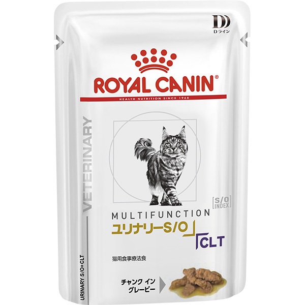 食事療法食］ロイヤルカナン 猫用 ユリナリーS/O+CLT ウェット パウチ