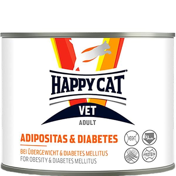 ［食事療法食］HAPPY CAT VET アディポシタス（肥満・糖尿病ケア） ウェット缶 200g ［ハッピーキャット］