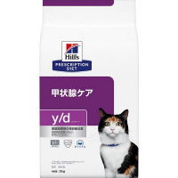 【取寄せ】［特別療法食］ヒルズ プリスクリプション・ダイエット 猫用 甲状腺ケア y/d ドライ 2kg