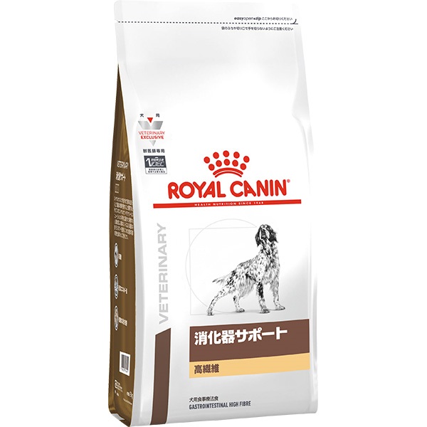 食事療法食］ロイヤルカナン 犬用 消化器サポート 高繊維 ドライ 3kg