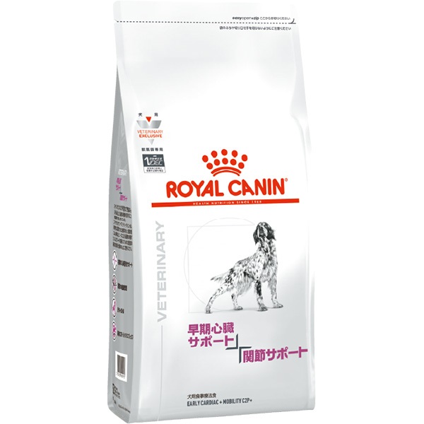 ［食事療法食］ロイヤルカナン 犬用 早期心臓サポート+関節サポート ドライ 3kg