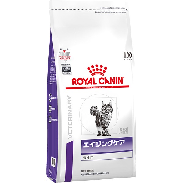 ［食事療法食］ロイヤルカナン 猫用 エイジングケア ライト ドライ 500g