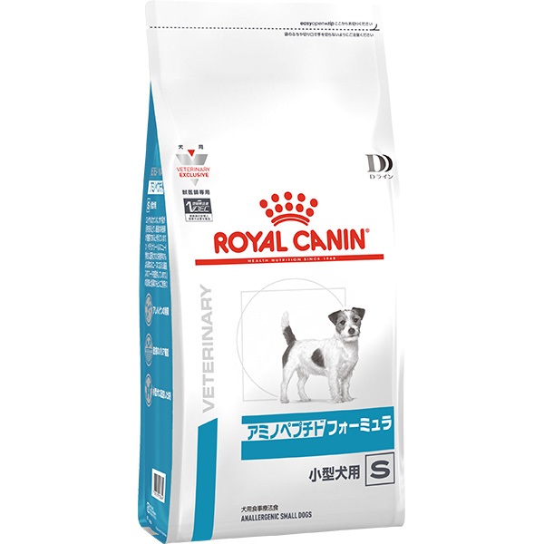 ロイヤルカナン アミノペプチド フォーミュラ 犬用 療法食 8袋セット 食事療法食］ロイヤルカナン 犬用 アミノペプチドフォーミュラ 小型犬
