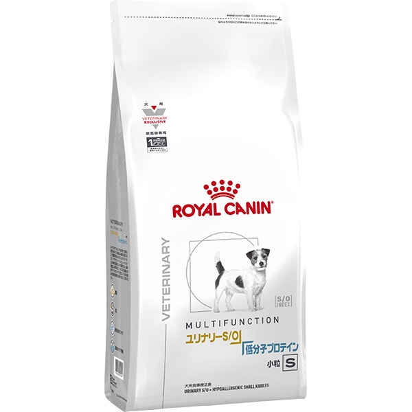 ロイヤルカナン　ドッグフード犬用ユリナリーS/O＋低分子プロテイン　小粒3kg 食事療法食］ロイヤルカナン 犬用 ユリナリーS/O+低分子プロテイン