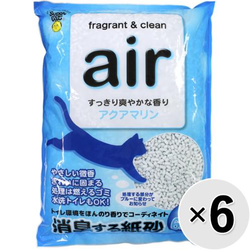 消臭する紙砂 air 6袋