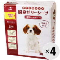 【あす宅】【ケース販売】脱臭ゼリーシーツ ハイグレード レギュラー 100枚×4袋