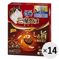 【あす宅】【ケース販売】銀のスプーン 三ツ星グルメ しみ旨お魚仕立て 3種の素材入りアソート お魚レシピ 160g×14コ