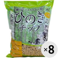 【ケース販売】天然ひのきのチップ 小粒 4L×8コ