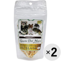 【セット販売】小動物用おやつ グスト デル マーレ 海のおいしさ まるごとしらうお 5g×2コ