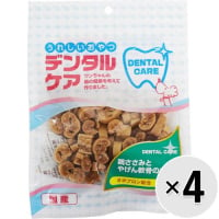 【セット販売】うれしいおやつ デンタルケア 鶏ささみとやげん軟骨のチップ 60g×4コ