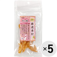 【セット販売】ねこ姫 厳選素材 和歌山県産みかんどり ささみ＆むね肉 12g×5コ