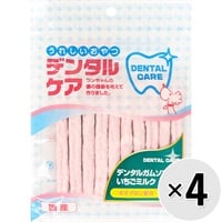 【セット販売】うれしいおやつ デンタルケア デンタルガムソフト いちごミルク 10本×4コ