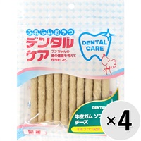 【セット販売】うれしいおやつ デンタルケア 牛皮ガム ソフト チーズ 10本×4コ