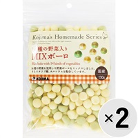 【セット販売】ホームメイドシリーズ 14種の野菜入りMIXボーロ 130g×2コ