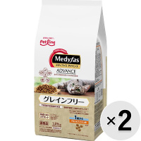 【セット販売】メディファス アドバンス グレインフリー 1歳から チキン＆フィッシュ味 1.25kg×2コ