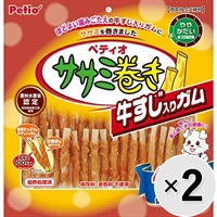 【セット販売】ササミ巻き 牛すじ入りガム 40本入×2コ