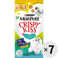 【あす宅】【セット販売】モンプチ クリスピーキッス ハワイアンプレートセレクト 30g×7コ