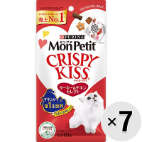 【あす宅】【セット販売】モンプチ クリスピーキッス ターキー＆チキンセレクト 30g×7コ