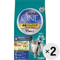 【あす宅】【セット販売】ピュリナワン キャット 健康マルチケア 11歳以上 チキン 2.0kg×2コ