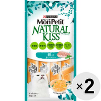 【あす宅】【セット販売】モンプチ ナチュラルキッス 鯛入りまぐろゼリー 40g×2コ