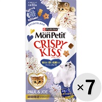 【あす宅】【セット販売】モンプチ クリスピーキッス 期間限定 味わい深い真鯛入りフィッシュセレクト 30g×7コ