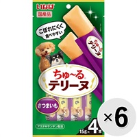 【セット販売】いなば ちゅ～るテリーヌ さつまいも （15g×4本）×6コ ［ちゅーる］