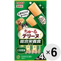 【セット販売】いなば ちゅ～るテリーヌ 総合栄養食タイプ とりささみ （15g×4本）×6コ ［ちゅーる］