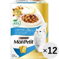 【あす宅】【ケース販売】モンプチ ボックス しらすパウダー入り 7種のブレンド 200g×12コ