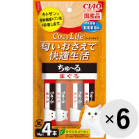 【セット販売】チャオ コージーライフ ちゅ～る まぐろ （14g×4本）×6コ ［ちゅーる］