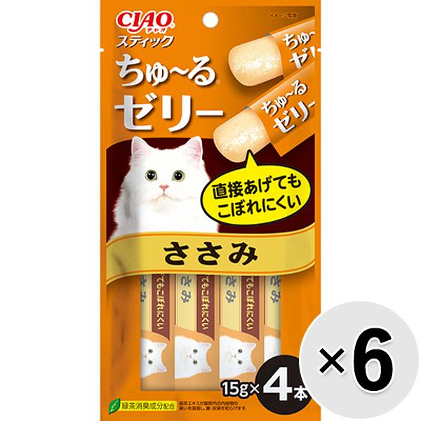 【セット販売】チャオ スティック ささみ （15g×4本）×6コ