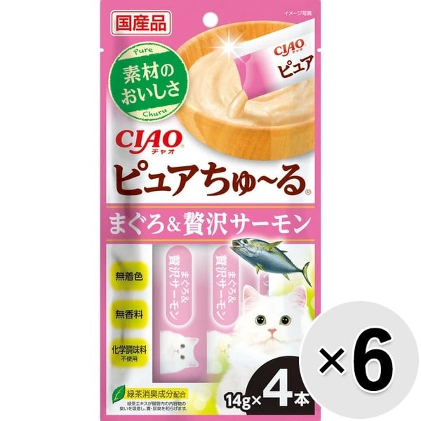 チャオ ピュアちゅ～る (14g×4本)×6コ