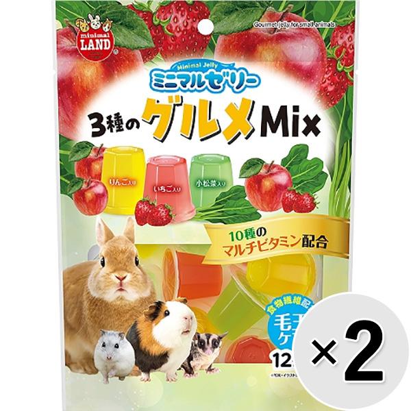 【セット販売】ミニマルゼリー 3種のグルメMix 12個入り×2コ