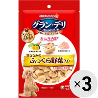 【あす宅】【セット販売】グラン・デリ きょうのごほうび 鶏ささみのふっくら野菜入り 70g×3コ