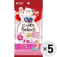 【あす宅】【セット販売】銀のスプーン にっぽんSelect とろリッチ子ねこ用 焼津産まぐろ節使用 48g（6g×8本）×5コ