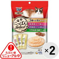 【あす宅】【セット販売】銀のスプーン 三ツ星グルメ にっぽんSelect つぶリッチ 3種のお魚味アソート 108g（6g×18本）×2コ