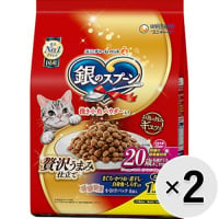 【セット販売】銀のスプーン 腎臓の健康維持用 20歳を過ぎてもすこやかに まぐろ・かつお・煮干し・白身魚・しらす入り 1.3kg×2コ