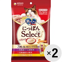 【あす宅】【セット販売】銀のスプーン にっぽんSelect とろリッチ 3種の海の味わいアソート 108g（6g×18本）×2コ