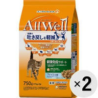 【セット販売】All Well 健康免疫サポート フィッシュ味 挽き小魚とささみフリーズドライパウダー入り 750g×2コ